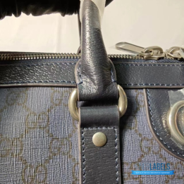 QC Gucci Ophidia Duffle Bag Blue and black