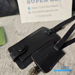 QC Gucci Ophidia Duffle Bag Blue and black