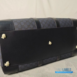 QC Gucci Ophidia Duffle Bag Blue and black