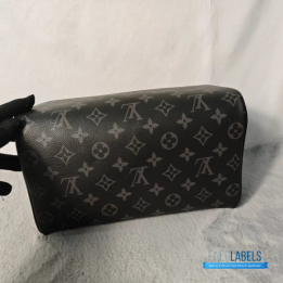 QC Louis Vuitton Dopp Kit Toiletry Pouch Monogram Eclipse Canvas