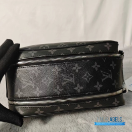 QC Louis Vuitton Dopp Kit Toiletry Pouch Monogram Eclipse Canvas