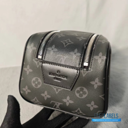 QC Louis Vuitton Dopp Kit Toiletry Pouch Monogram Eclipse Canvas