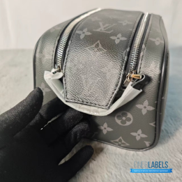 QC Louis Vuitton Dopp Kit Toiletry Pouch Monogram Eclipse Canvas