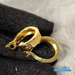 QC Cartier Love Hoop Earrings