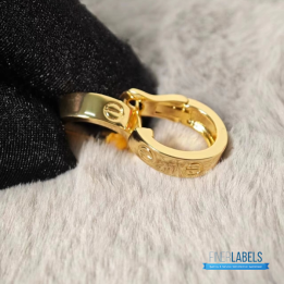 QC Cartier Love Hoop Earrings