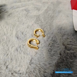 QC Cartier Love Hoop Earrings