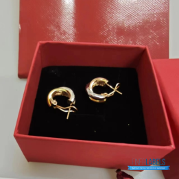 Cartier Trinity hoop earrings