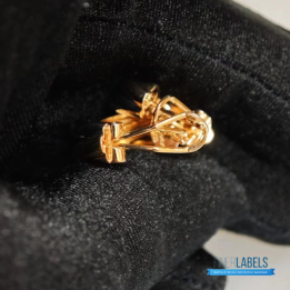QC Cartier Trinity Hoop Earrings