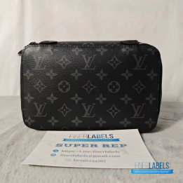 Louis Vuitton Toiletry Pouch in Monogram Eclipse canvas