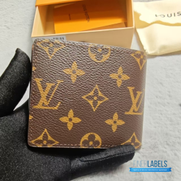 QC Louis Vuitton Marco Wallet in Monogram Canvas