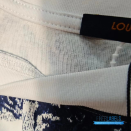 QC Louis Vuitton Blue & White Aquagarden Monogram T-Shirt