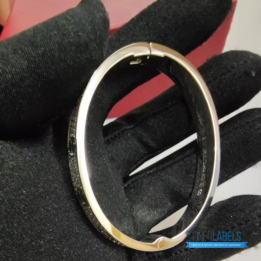 QC Cartier fully Paved Diamond Bangle