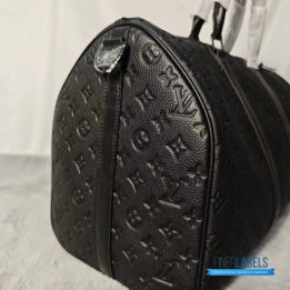 QC Louis Vuitton Keepall Bandoulière 50 Black