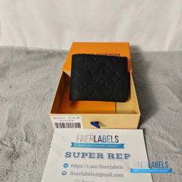 QC Louis Vuitton Multiple Wallet Black
