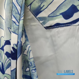 QC Louis Vuitton Monogram Aquagarden Overshirt in White and Blue