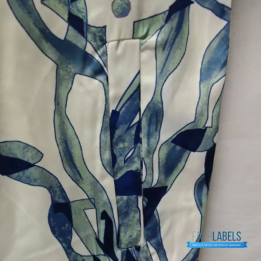 QC Louis Vuitton Monogram Aquagarden Overshirt in White and Blue