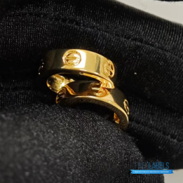 QC Cartier Juste un Clou Hoop Earrings