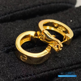 QC Cartier Juste un Clou Hoop Earrings