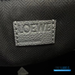 QC Loewe Military Backpack in Soft Grained Calfskin
