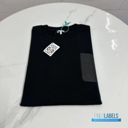 QC Loewe Anagram Embroidered Pocket T-Shirt