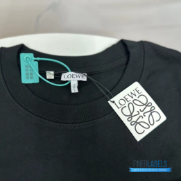 QC Loewe Anagram Embroidered Pocket T-Shirt