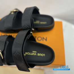 QC Louis Vuitton Bom Dia Flat Mules