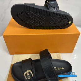 QC Louis Vuitton Bom Dia Flat Mules