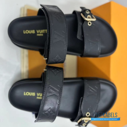 QC Louis Vuitton Bom Dia Flat Mules