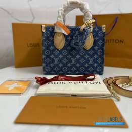Louis Vuitton OnTheGo PM in Monogram Denim