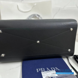 QC Prada Saffiano Leather Travel Bag