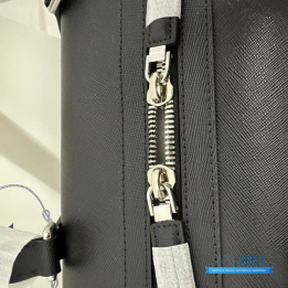 QC Prada Saffiano Leather Travel Bag