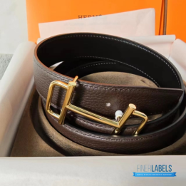 Hermès H Buckle Reversible Belt