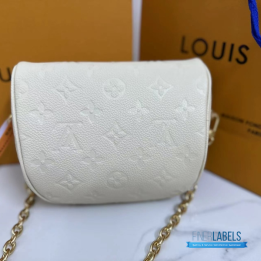 QC Louis Vuitton Empreinte Mini Bumbag in Cream