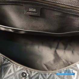 QC Christian Dior CD Diamond Canvas Lingot 50 Duffel Bag