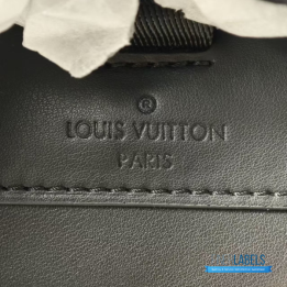 QC Louis Vuitton Christopher MM Backpack is Designed in Monogram Eclipse Reverse canvas