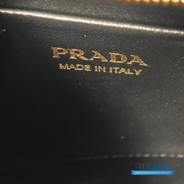 QC Prada Arqué Naplak Patent Leather Shoulder Bag