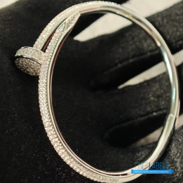 QC Cartier Juste un Clou Fully Pavé Bangle