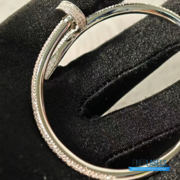 QC Cartier Juste un Clou Fully Pavé Bangle
