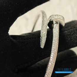 QC Cartier Juste un Clou Fully Pavé Bangle