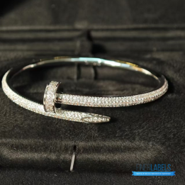 QC Cartier Juste un Clou Fully Pavé Bangle