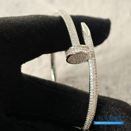 QC Cartier Juste un Clou Fully Pavé Bangle