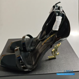 QC YSL Opyum Black Patent Leather HEELS