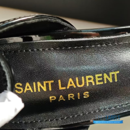 QC YSL Opyum Black Patent Leather HEELS