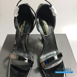QC YSL Opyum Black Patent Leather HEELS