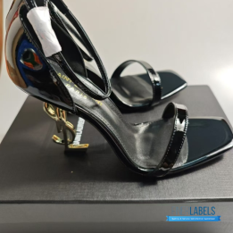 QC YSL Opyum Black Patent Leather HEELS
