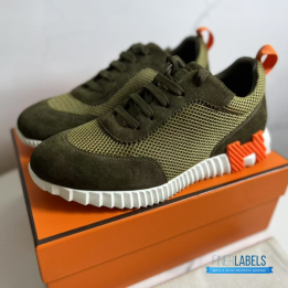 Hermes Bouncing Sneaker Green