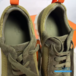 QC Hermes Bouncing Sneaker Green