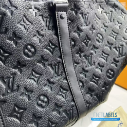 QC Louis Vuitton Keepall Bandoulière 50 Black 23-07-25