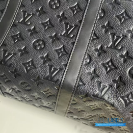 QC Louis Vuitton Keepall Bandoulière 50 Black 23-07-25