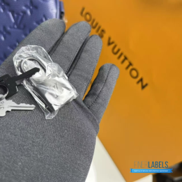 QC Louis Vuitton Keepall Bandoulière 50 Blue